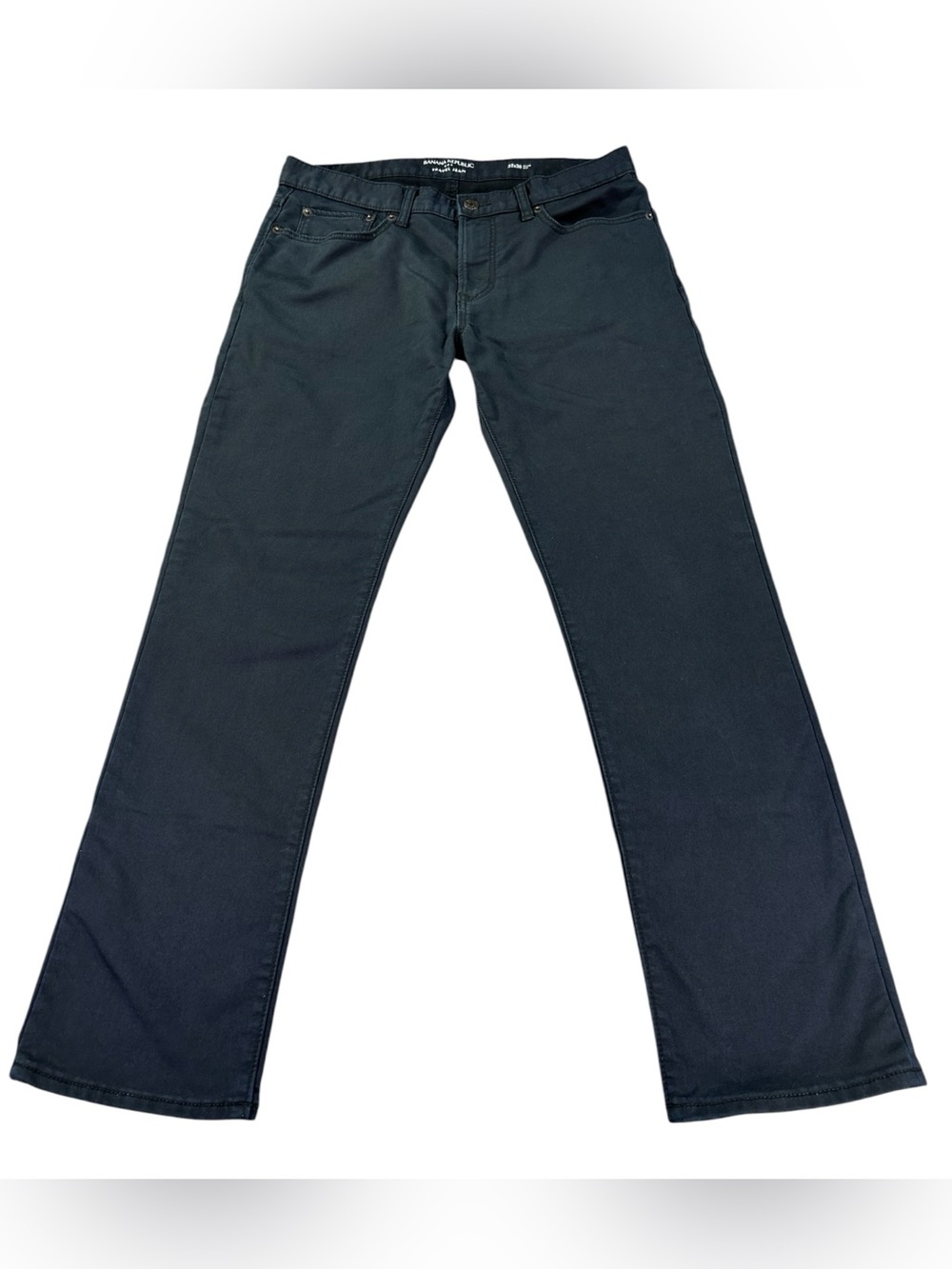 Banana Republic Traveler Slim Fit Pants Men’s 32x30 Black Stretch 5 Pocket